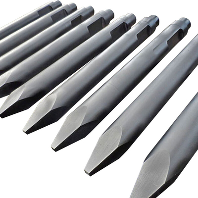 135 มม Excavator คอนกรีต Hydraulic Breaker Chisel สําหรับการก่อสร้างเหมืองแร่