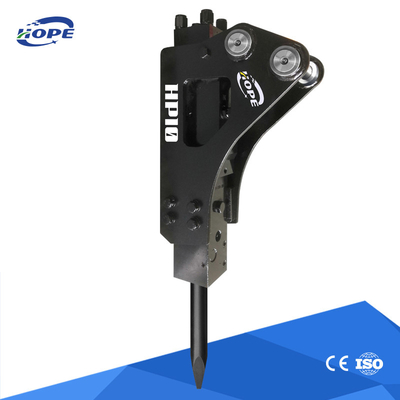Liugong Doosan Excavator ไฮดรอลิก Backhoe Breaker การติดตั้งด้านข้าง ประเภท 1.5 Ton40