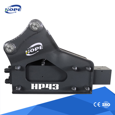 ประเภทด้านข้างของหิน excavator กรอกไฮดรอลิกสแตนเลส 4.5-7 ตัน SANY75