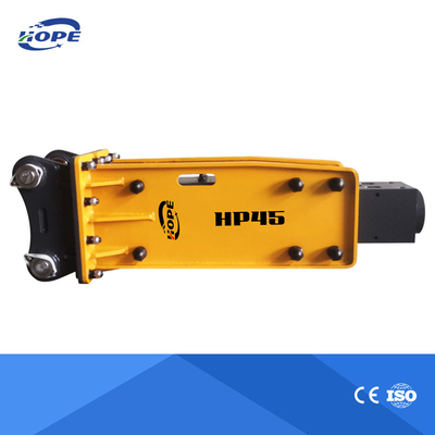 14 ตัน Backhoe Hydraulic Breaker Jack Hammer สําหรับเครื่องขุด Komatsu Liugong Sany85