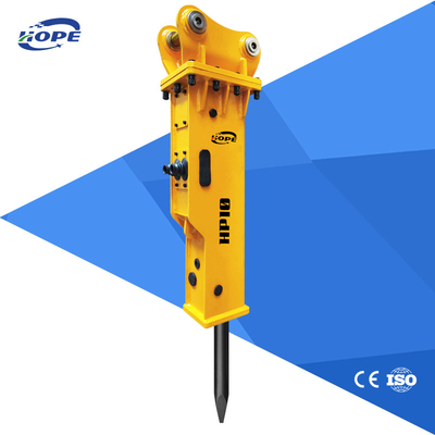 เครื่องบดเครื่องบดแบบไฮดรอลิก ที่ได้รับการรับรอง CE โดยมีวัสดุ 20CrMo Valve 40Crmo Chisels