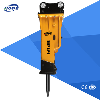 มินิ Excavator Hammer Hydraulic Breaker With Side Top Silenced Box ประเภทกล่องขายดีที่สุด เครื่องสร้าง